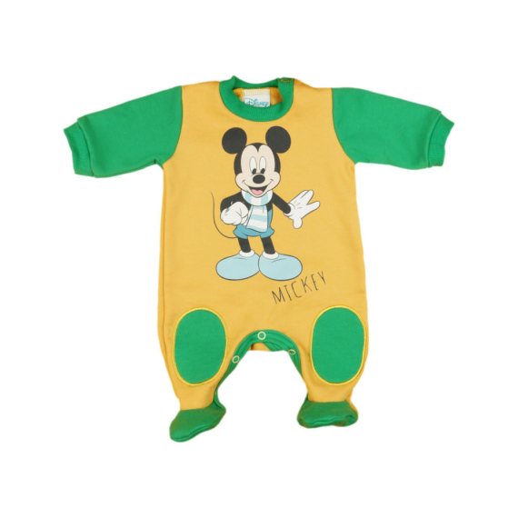 Disney Mickey| belül bolyhos rugdalózó (méret: 56-80)