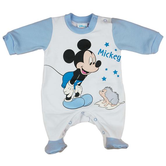 Disney Mickey mókusos belül bolyhos rugdalózó