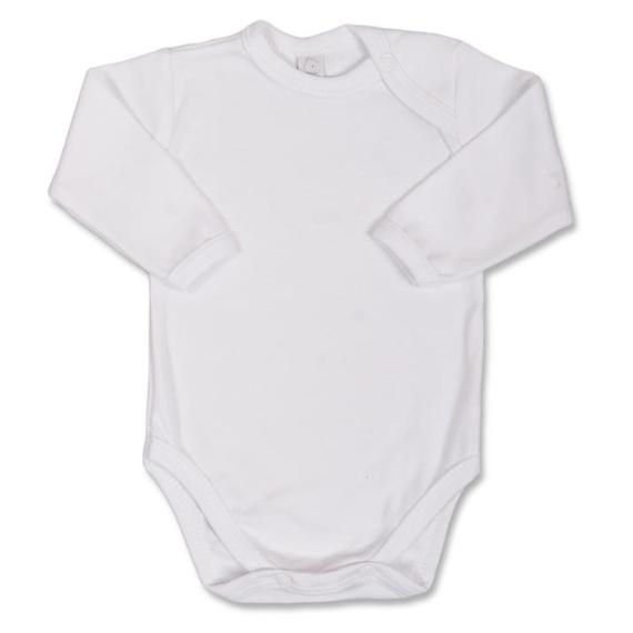 hosszú ujjú baba body Bobas Fashion fehér