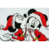 Disney Mickey és Minnie karácsonyi hosszú ujjú plüss rugdalózó