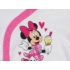 Disney Minnie rövid ujjú elöl patentos baba body fehér