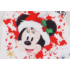 Disney Minnie "Hello Christmas" feliratos hosszú ujjú baba body fehér