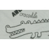 Krokodilos hosszú ujjú rugdalózó