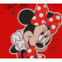 Disney Minnie szívecskés belül bolyhos rugdalózó