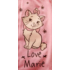 ABR Ujjatlan fodros vékony pamut rugi - Rózsaszín - Marie cica (74)