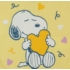 ABR Hosszú ujjú pamut body - Sárga - Snoopy (50)