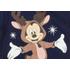AB Hosszú ujjú pamut body - Sötétkék - Karácsonyi Mickey (56)