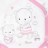 Baba áthajtós patentos body New Baby Bears rózsaszín