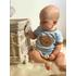 Baba body rövid ujjú New Baby BrumBrum blue brown